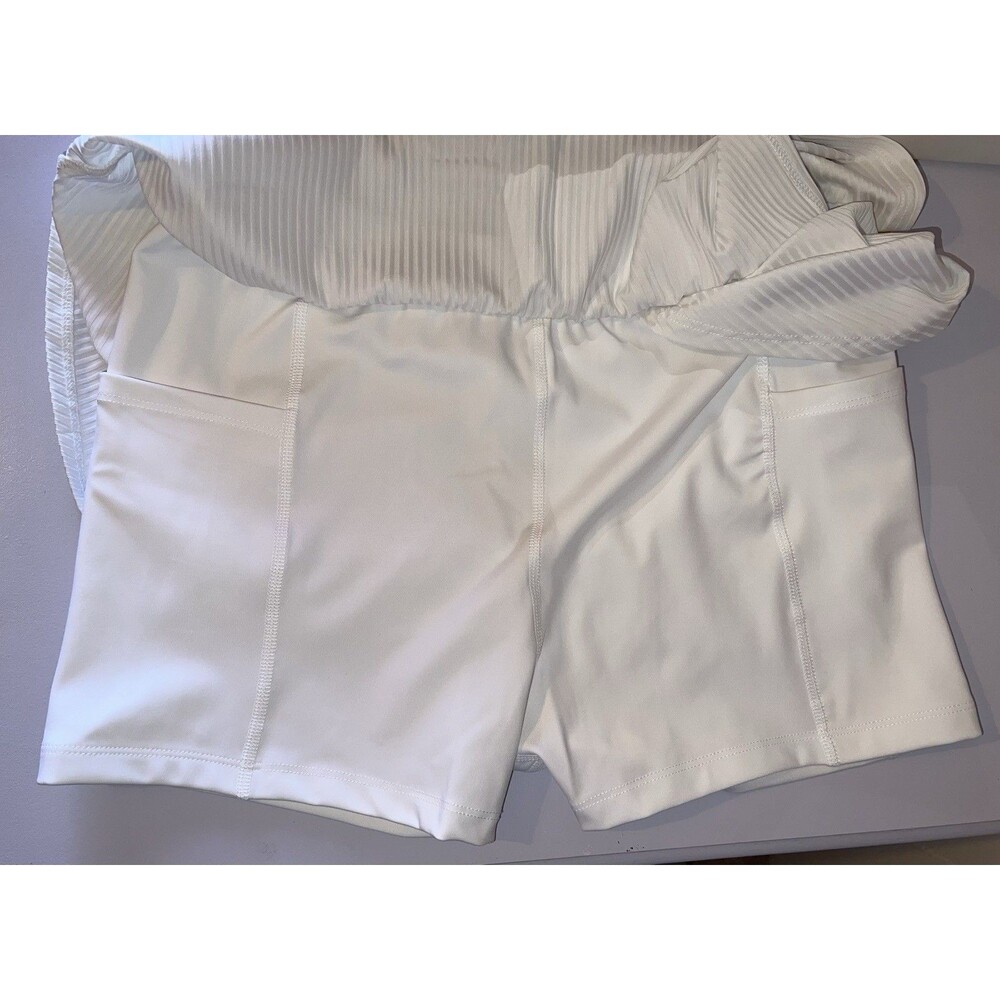 Eleven By Venus Williams White Skort Women’s Size Large - Can’t Stop Won’t Stop - Picture 4 of 7